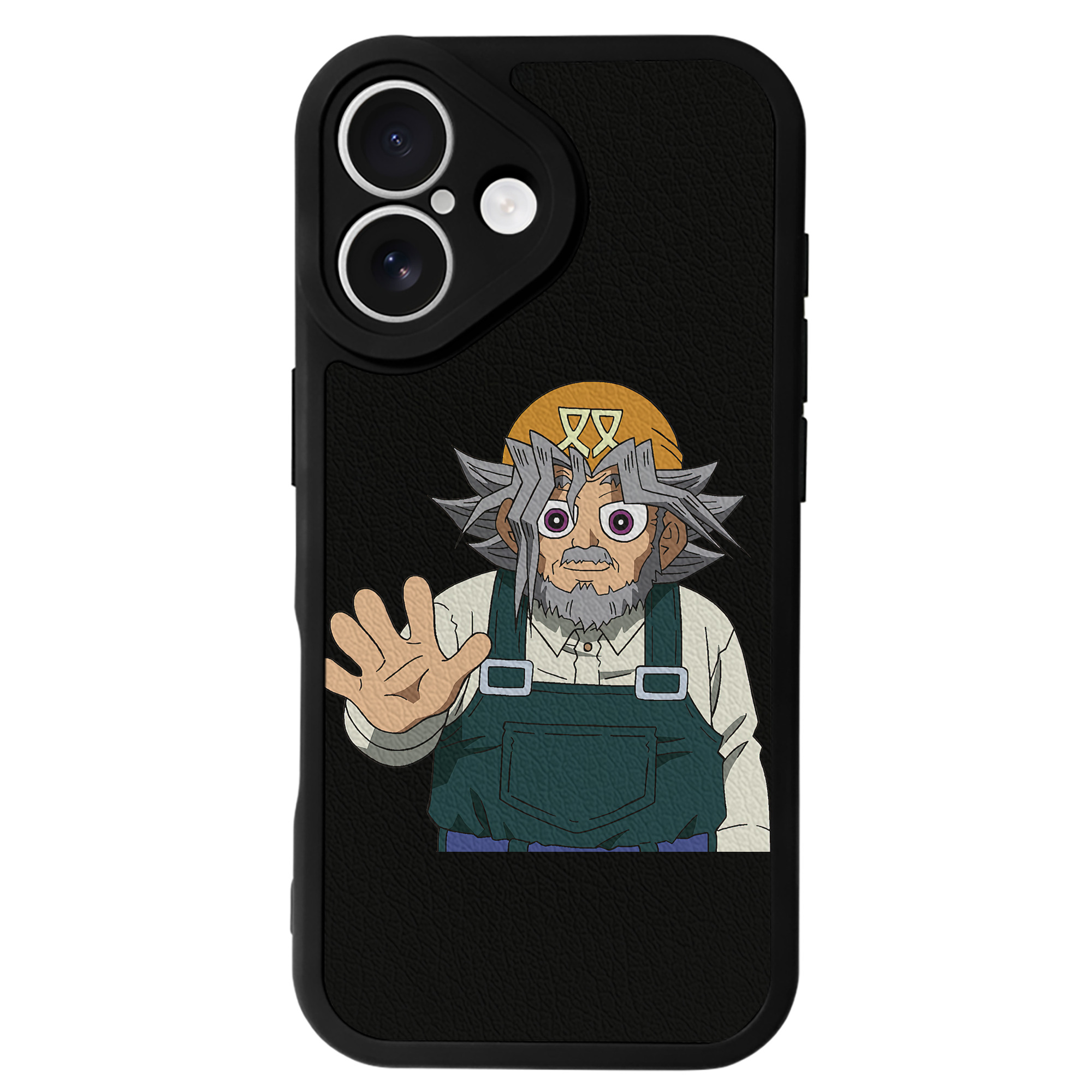 遊☆戯☆王 Yu-Gi-Oh! 【iPhone 16シリーズ対応】シリコンスマホケース（レザー調） 材質：シリコン